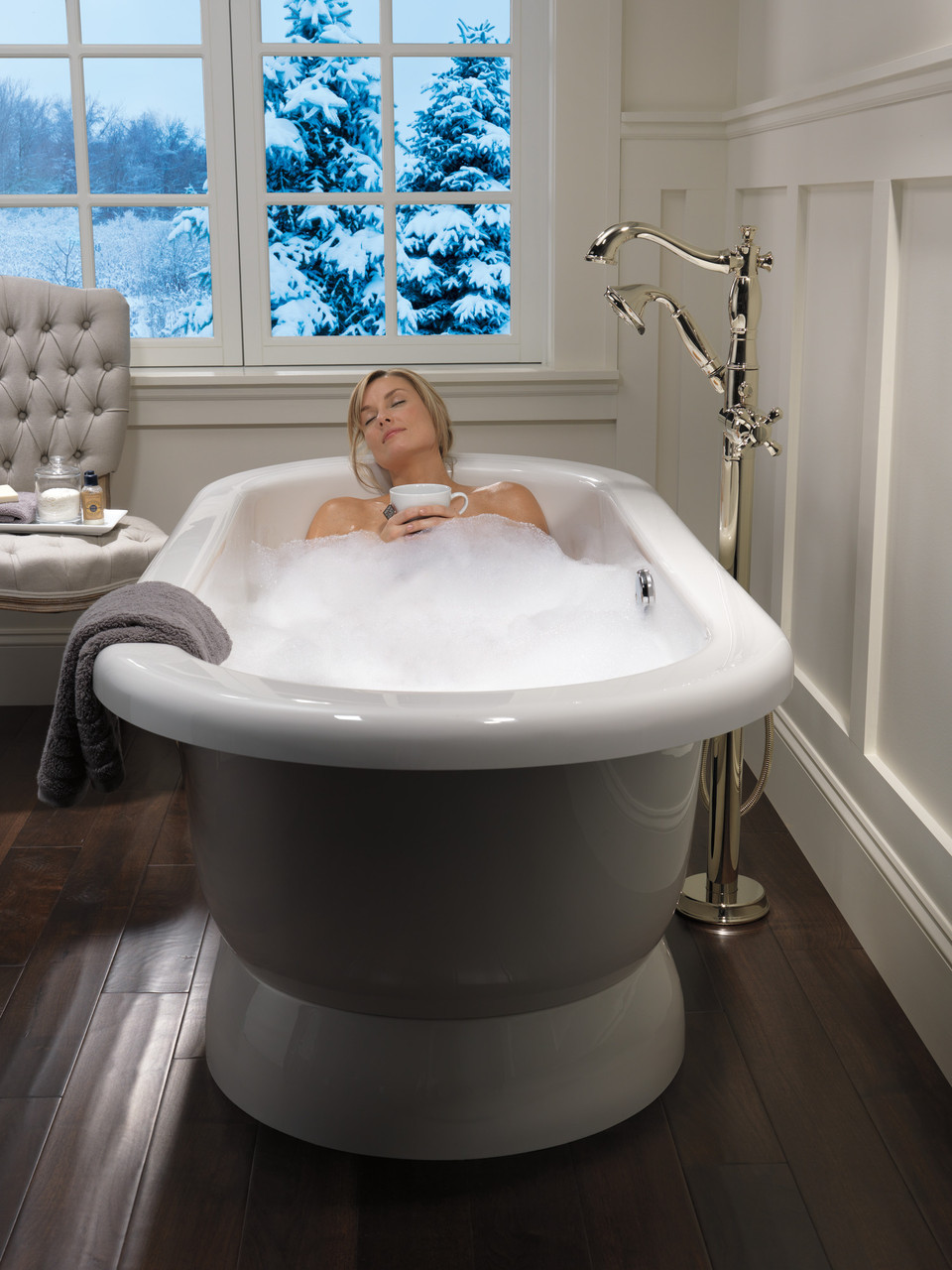 TRIM T4797-PNFL-LHP TUB FILLER