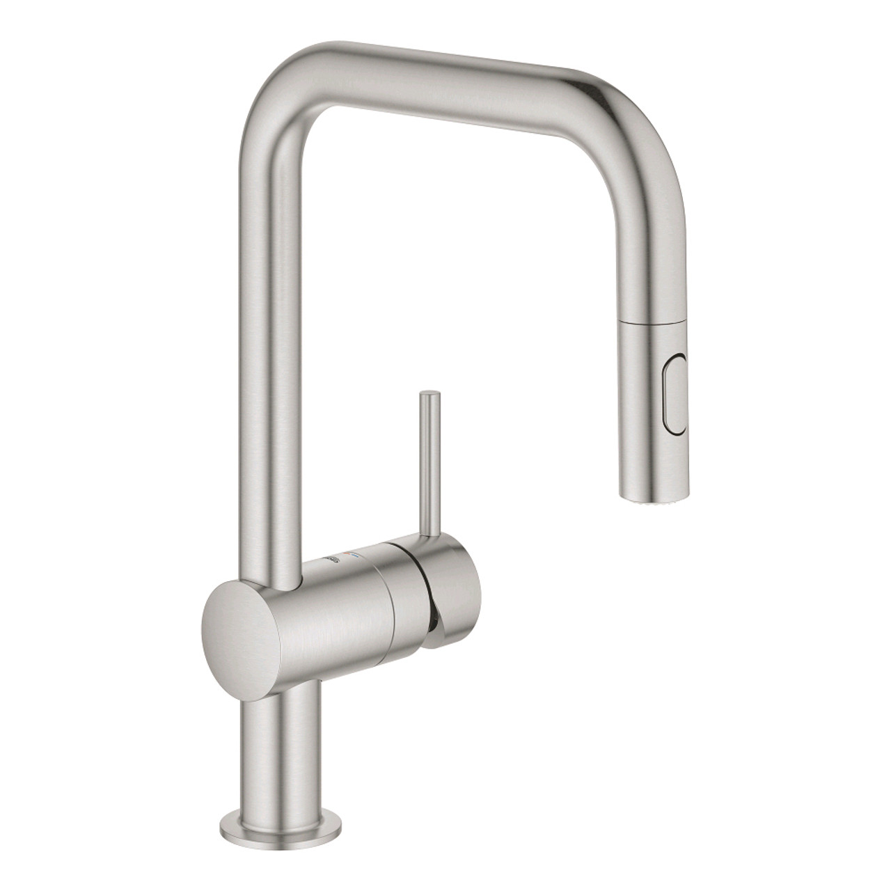 Grohe KKS-32319DC3 Minta Pull-Down Kitchen Faucet with Soap Dispenser 