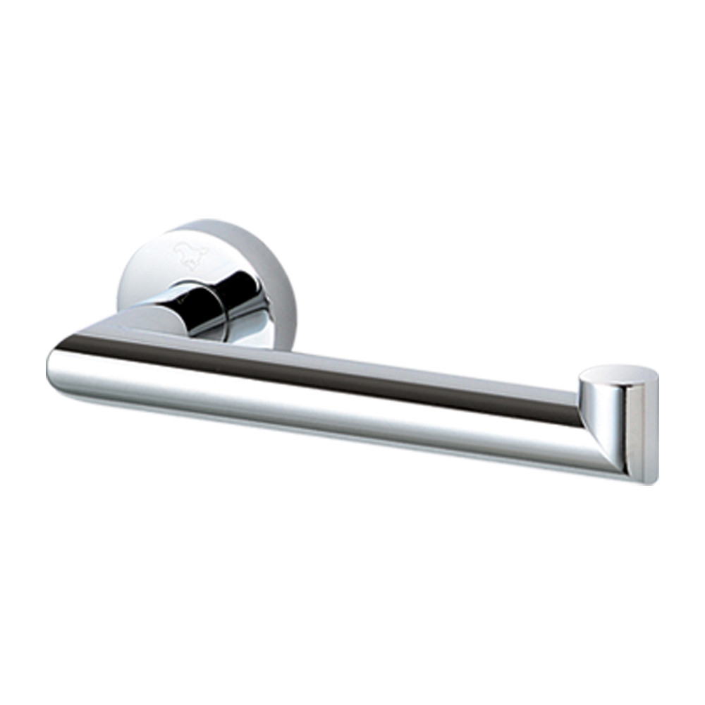 3-Piece Bathroom Accessory Kit Including a robe hook, a toilet paper holder, and a 24-in towel bar, in Polished Chrome