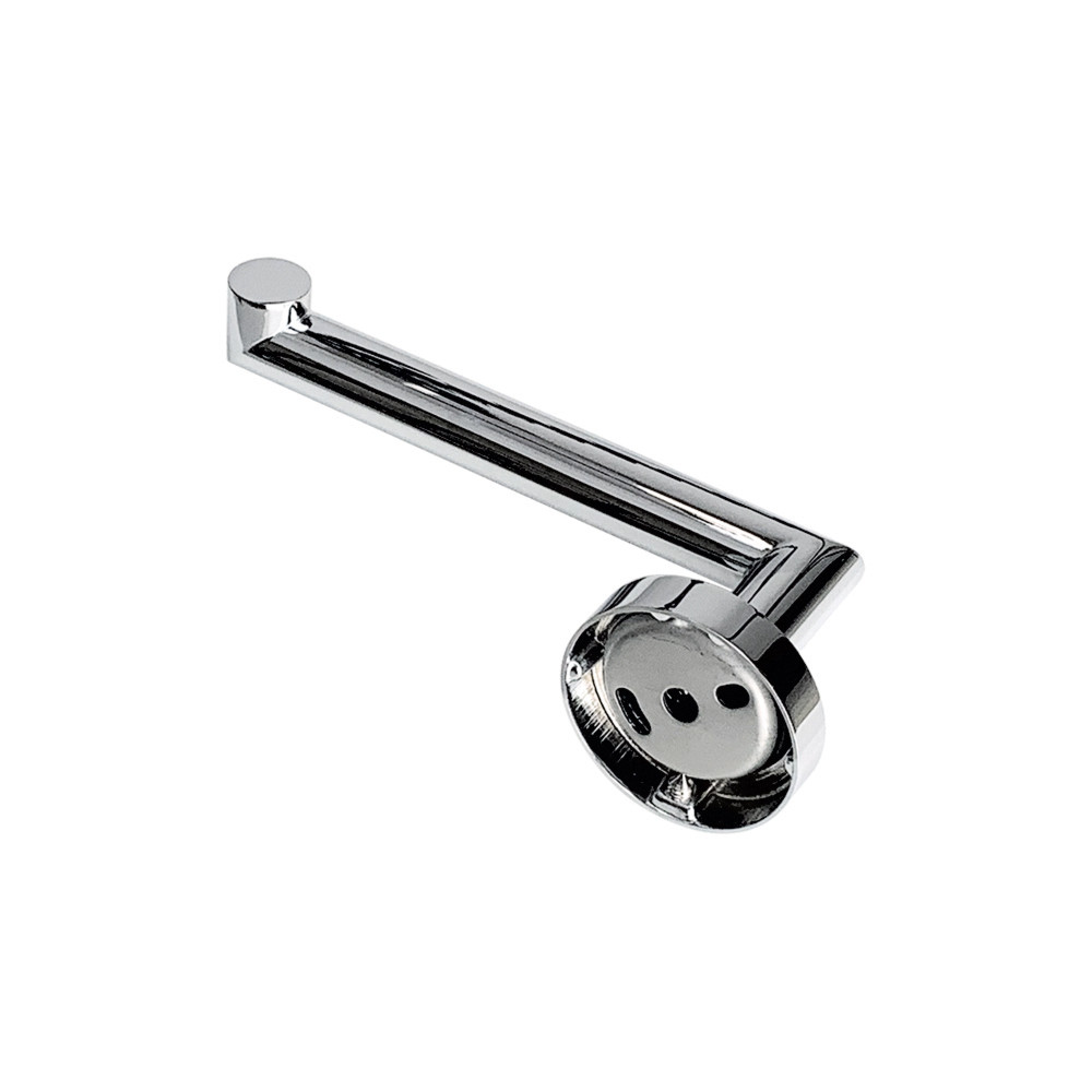 3-Piece Bathroom Accessory Kit Including a robe hook, a toilet paper holder, and a 24-in towel bar, in Polished Chrome