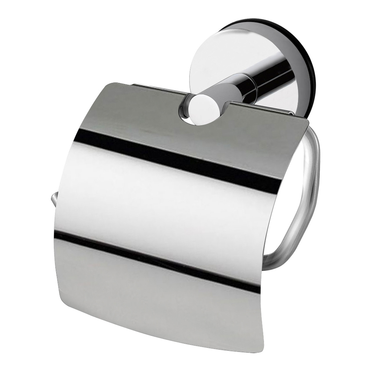 Transolid KA-CAR-4-PC 4-Piece Bathroom Accessory Kit Including a robe hook, a toilet paper holder, a towel ring, and a 24-in towel bar, in Polished Chrome
