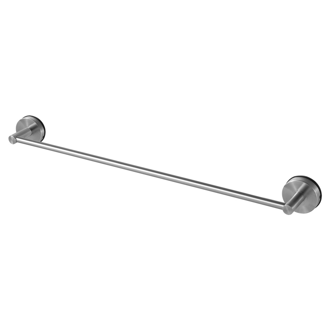 Transolid KA-CAR-4-BS 4-Piece Bathroom Accessory Kit Including a robe hook, a toilet paper holder, a towel ring, and a 24-in towel bar, in Brushed Stainless