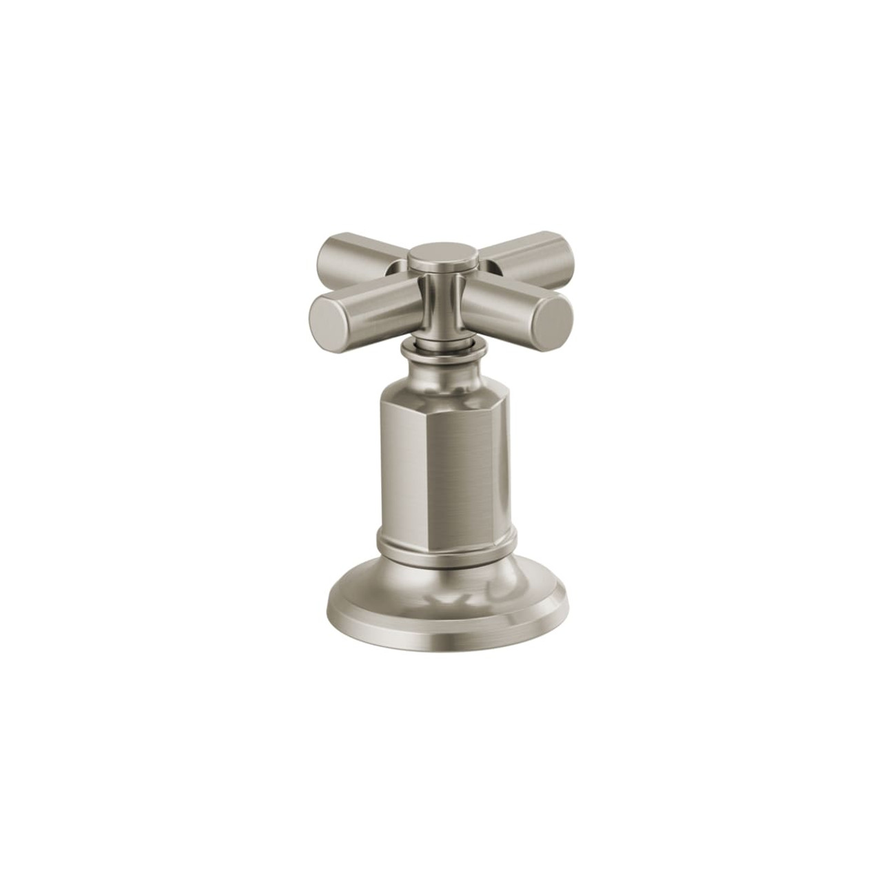 Widespread Cross Handle Kit in Luxe Nickel Finish