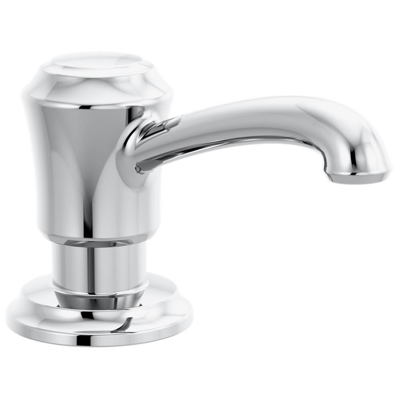 3-5/8" Metal Soap Dispenser in Chrome Finish