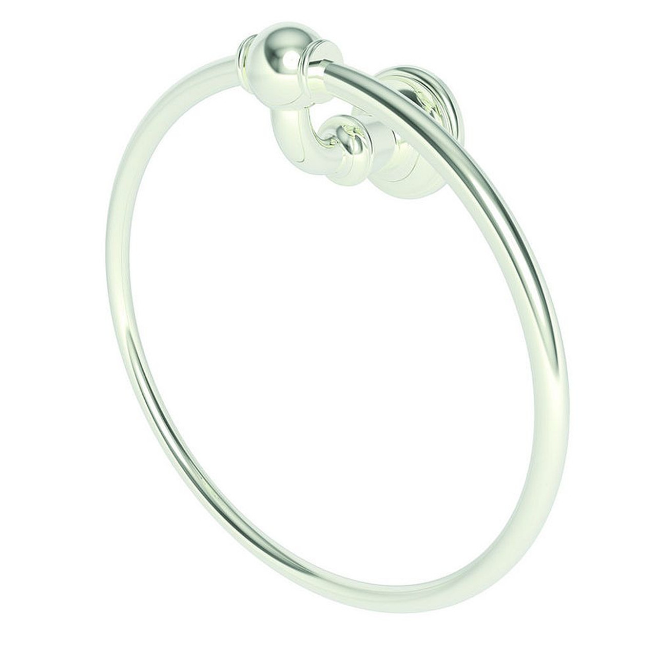 8in Towel Ring in Polished Nickel 8in Towel Ring in Polished Nickel