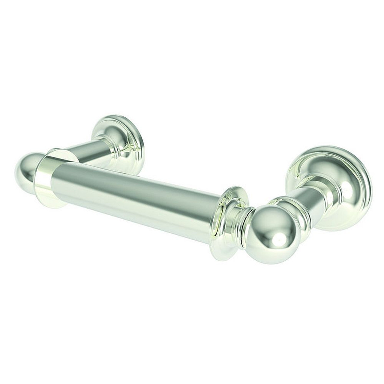 Double Post Toilet Paper Holder in Polished Nickel Double Post Toilet Paper Holder in Polished Nickel