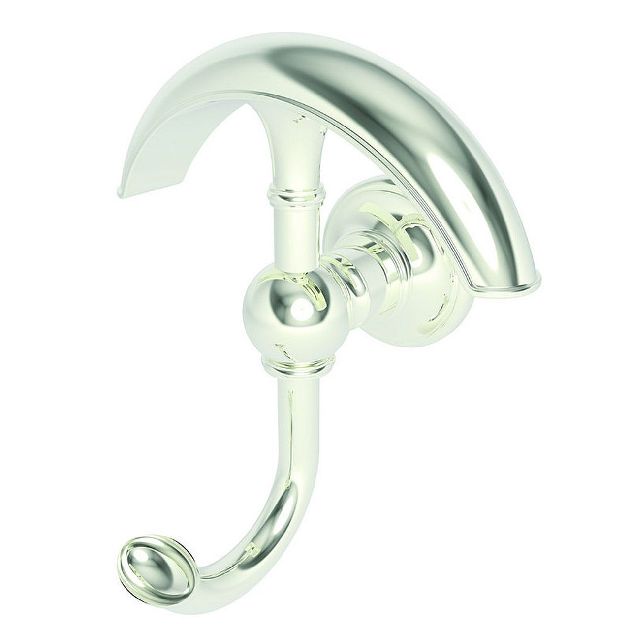 Ginger 4511/PN Single Hook Robe Hook in Polished Nickel Ginger 4511/PN Single Hook Robe Hook in Polished Nickel