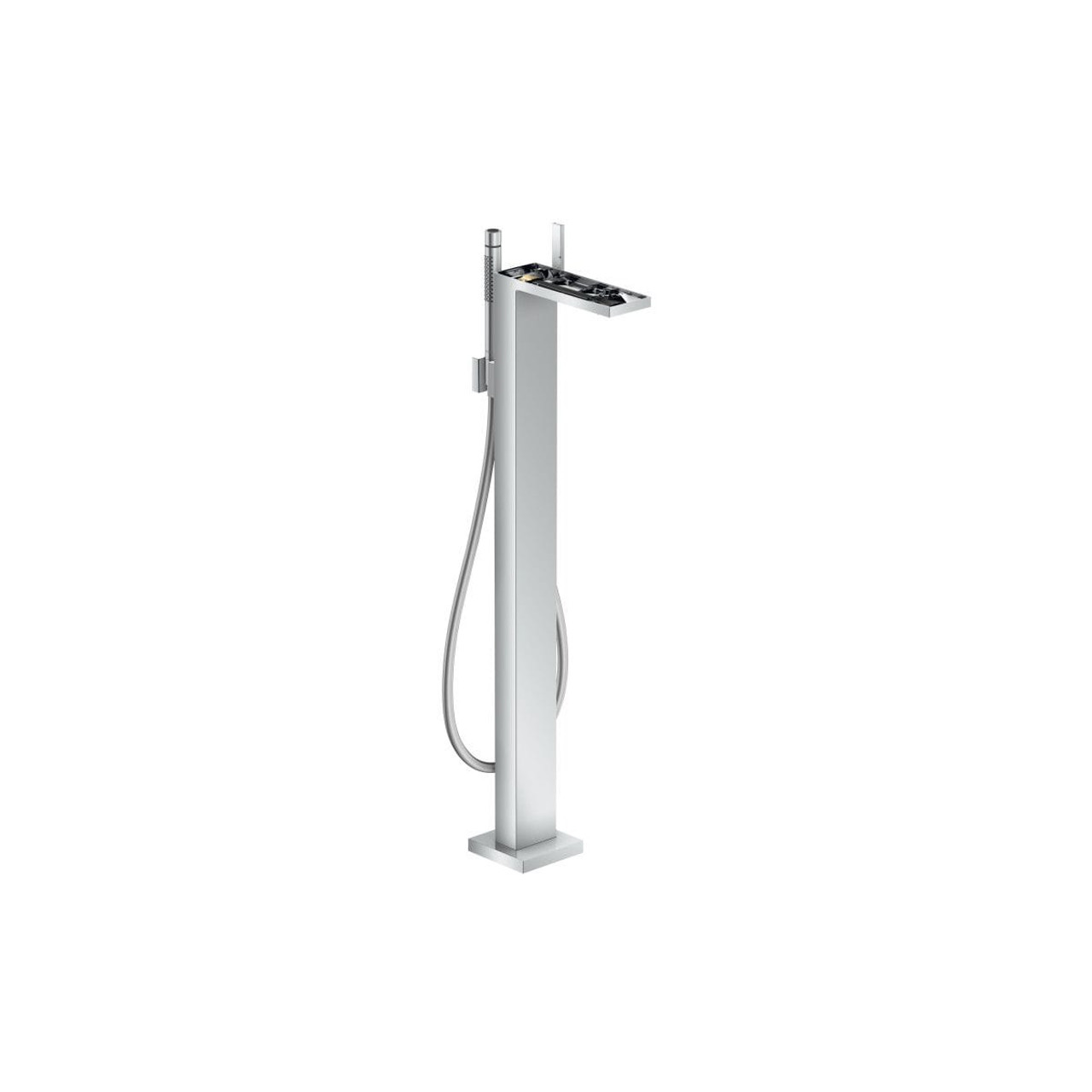 Freestanding Tub Filler Trim with Handshower without Plate in Chrome