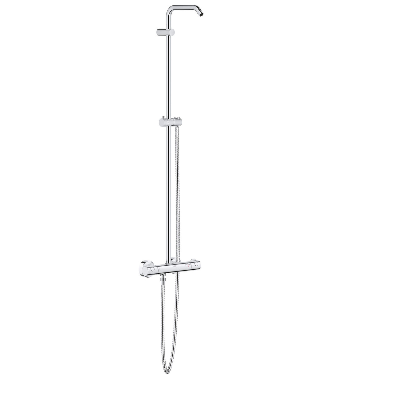 Grohe KSS-26421-26051001 New Tempesta Thermostatic Shower System with Handshower, Chrome