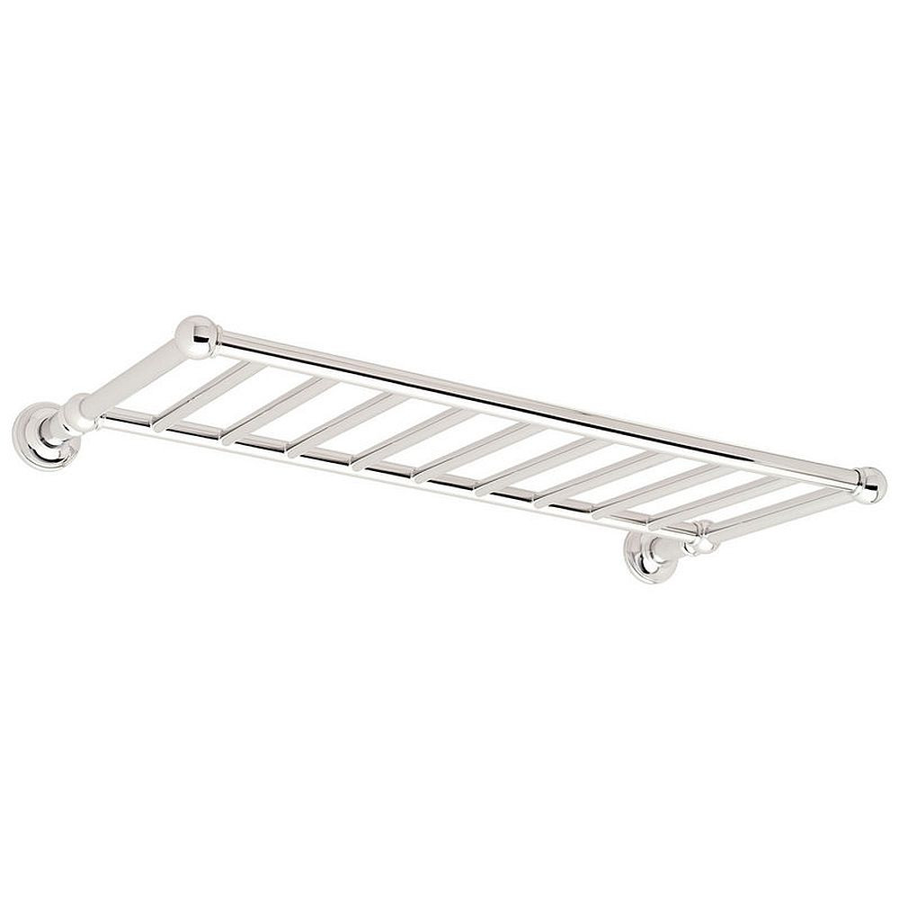 24in Hotel Shelf in Polished Chrome