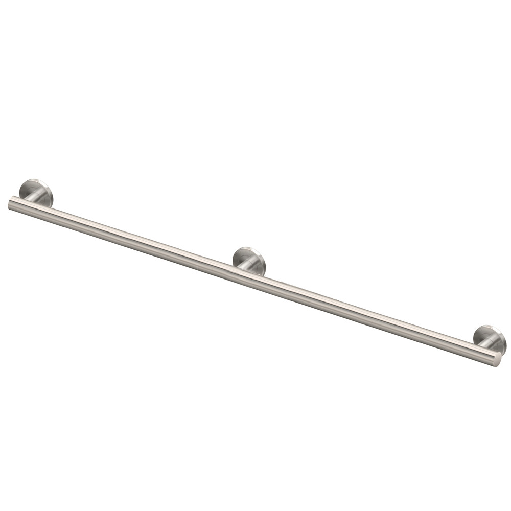 Stainless Steel 1-1/4-in Dia. 54-inch Grab Bar, in Polished Stainless