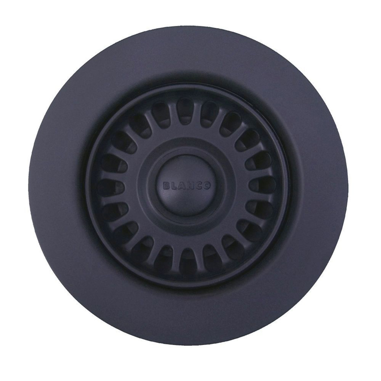 Blanco KFA-440194 Super Single Dual Mount Sink Kit with Pull-Down Faucet, Sink Grid, and Strainer in Anthracite
