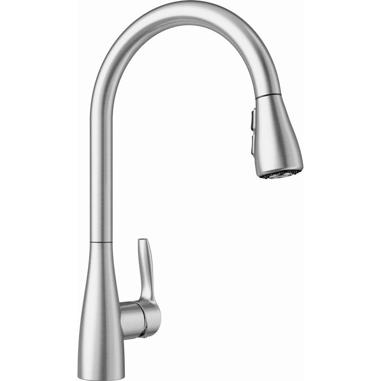 Undermount 32 in. Super Single Sink Kit including Pull-Down Faucet with 1.5 gpm and Decorative Basket Strainer