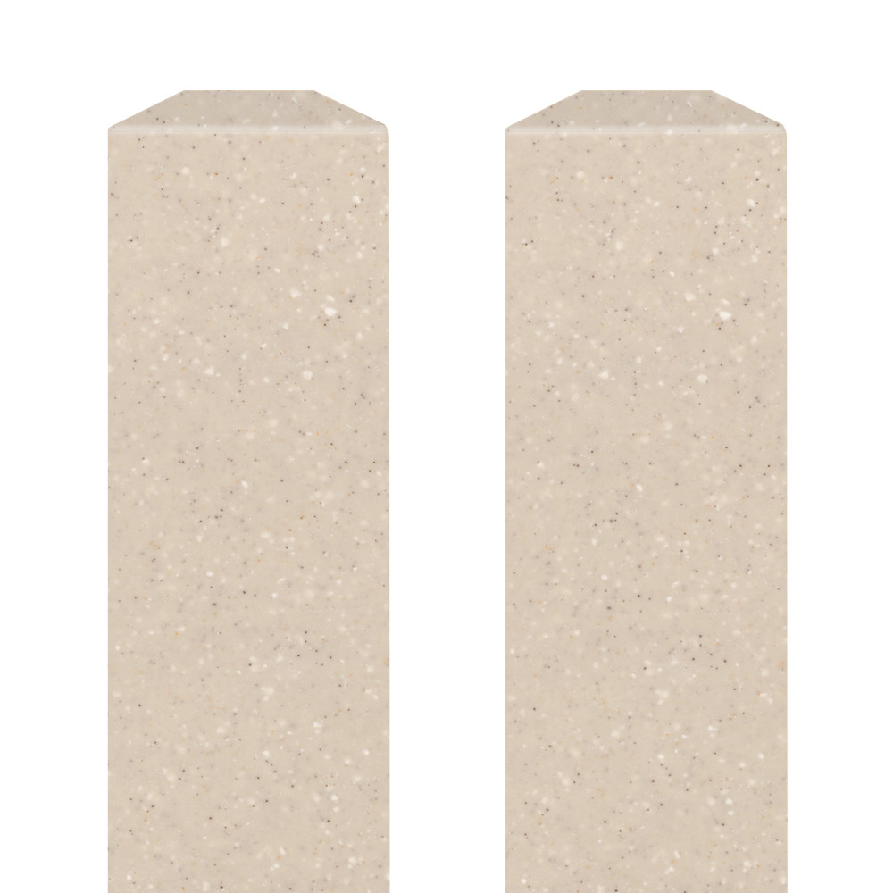 Inside Corner Trim Pair - 72 inch x 2, Cashew
