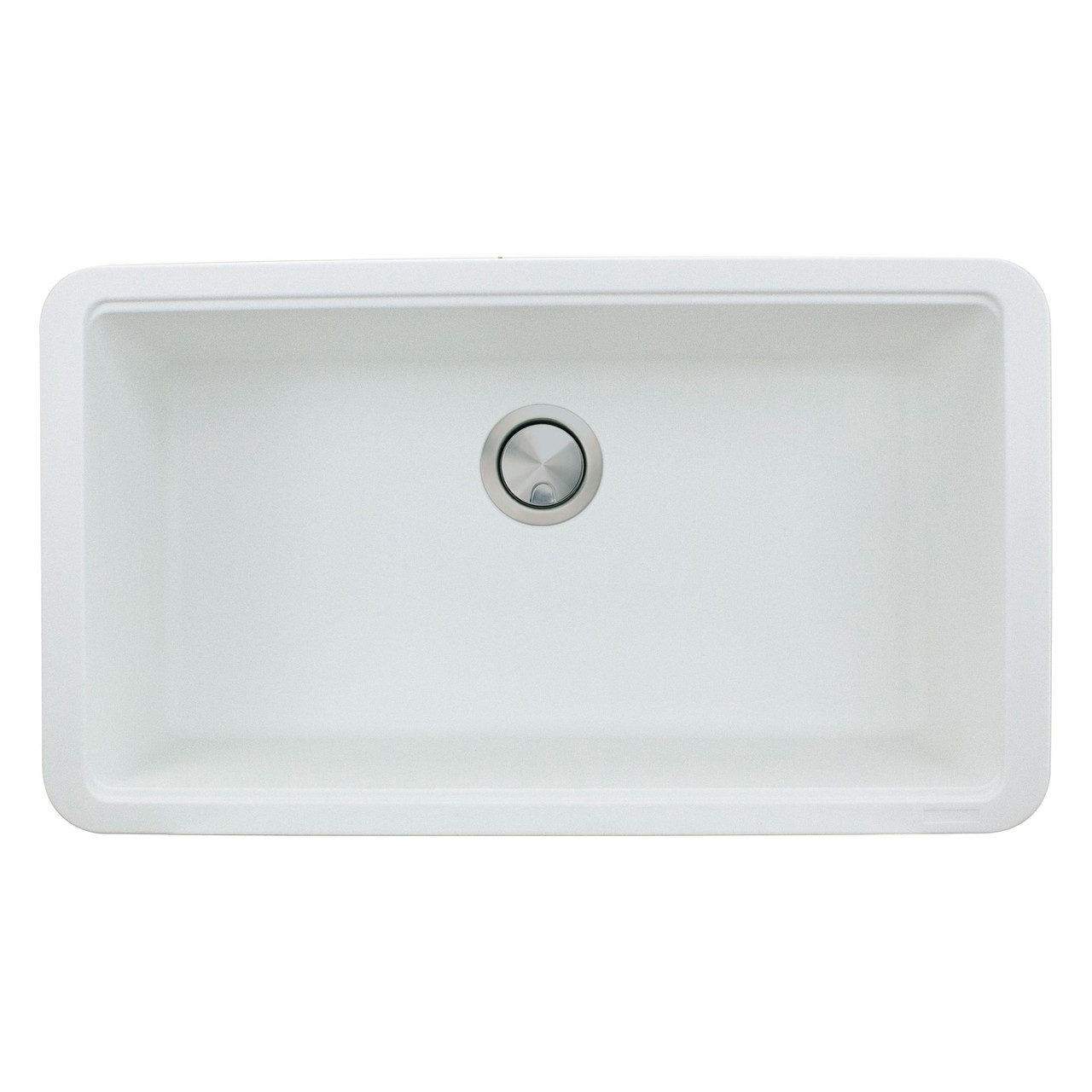 Transolid RUSSF3319-01 Super Single Undermount Sink with Included Accessories