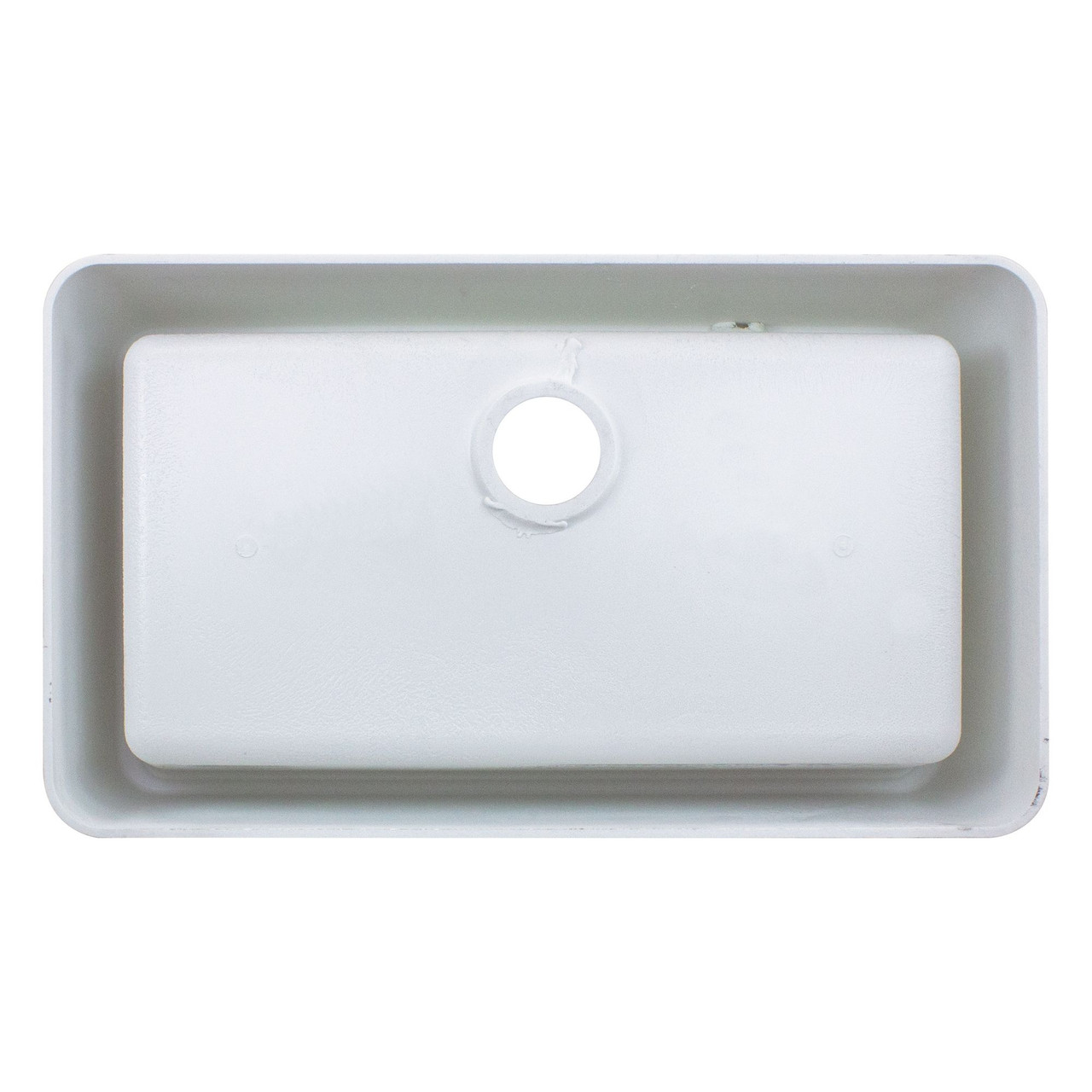 Transolid RUSSF3319-01 Super Single Undermount Sink with Included Accessories
