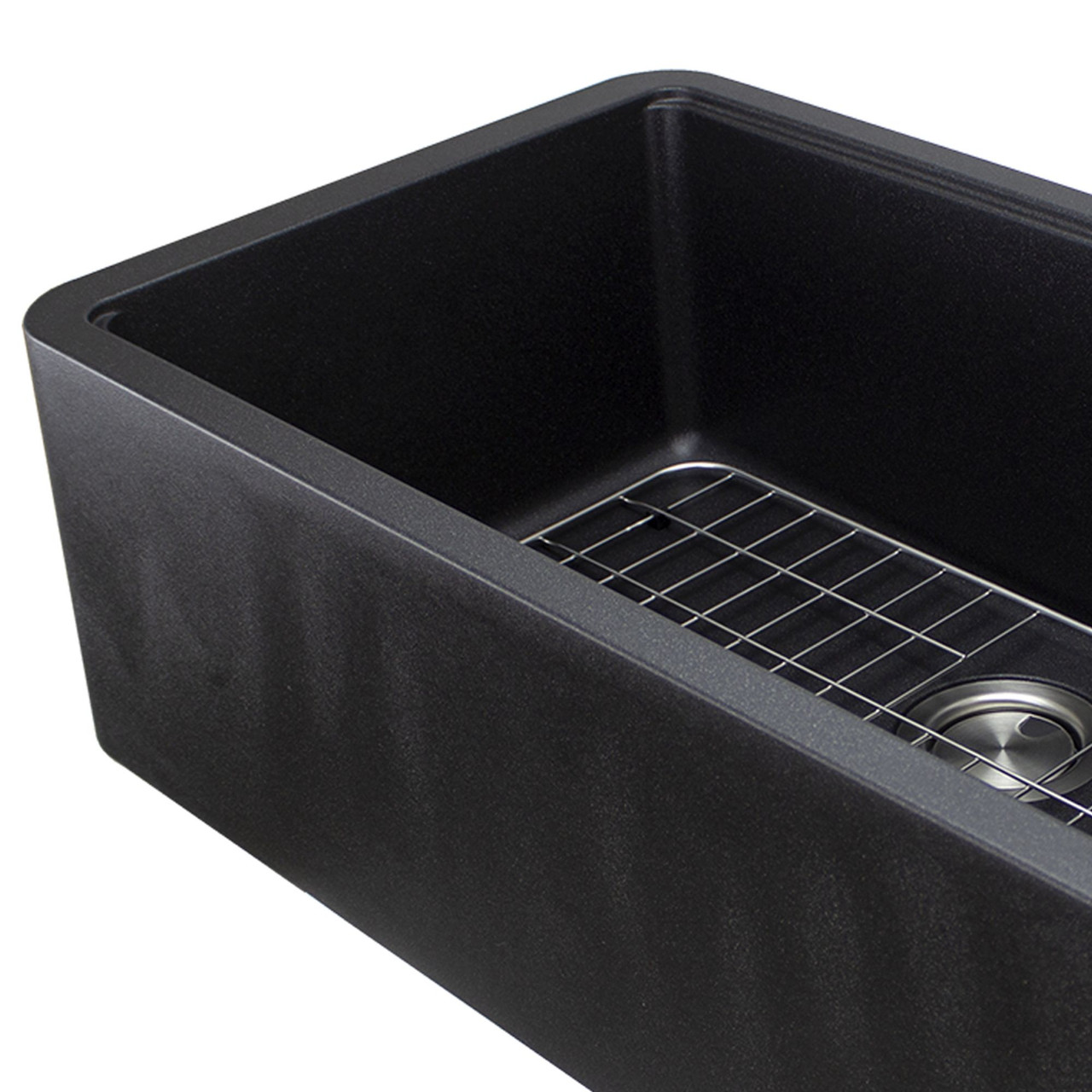 Transolid RUSSF3319-09 Super Single Undermount Sink with Included Accessories