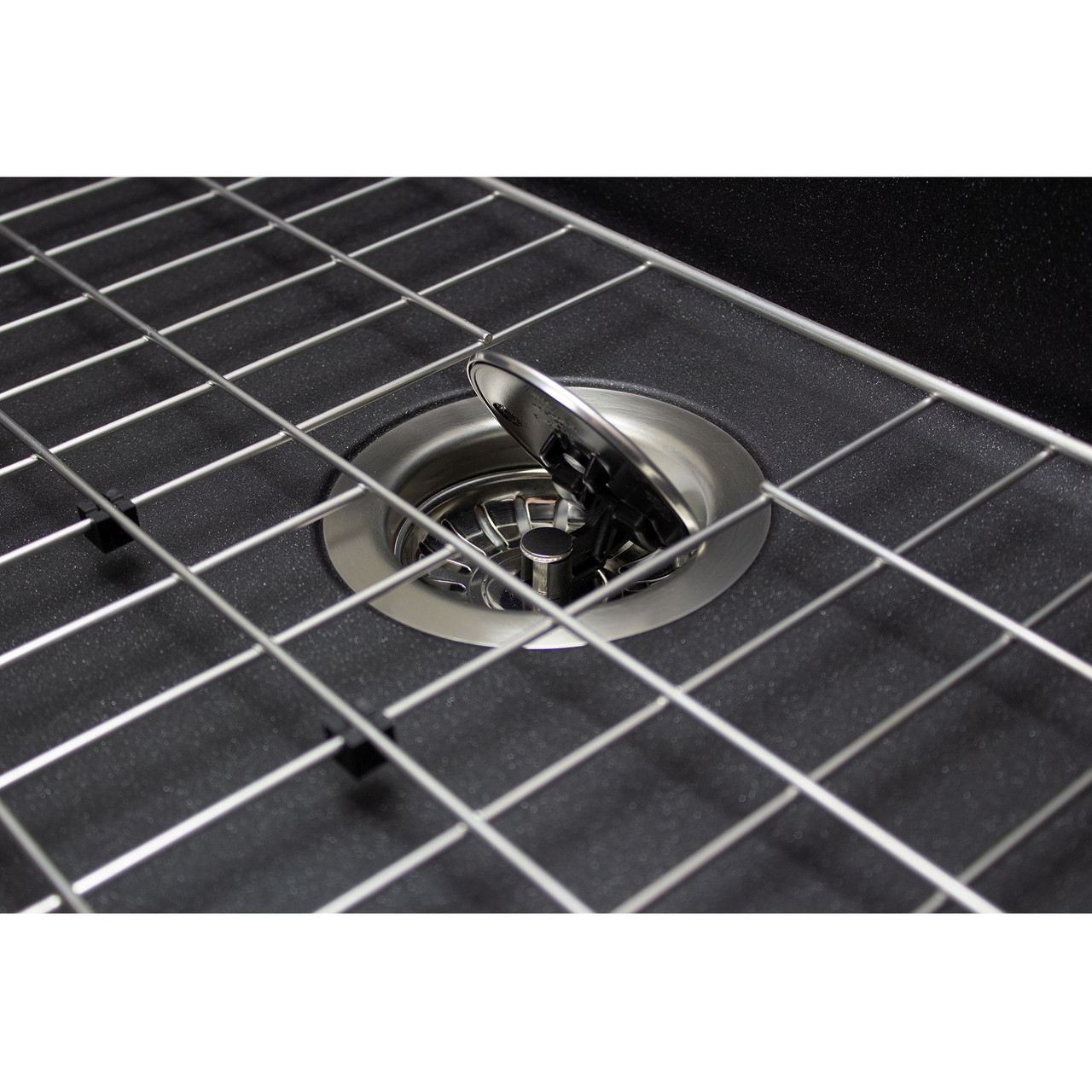 Transolid RUSSF3319-09 Super Single Undermount Sink with Included Accessories