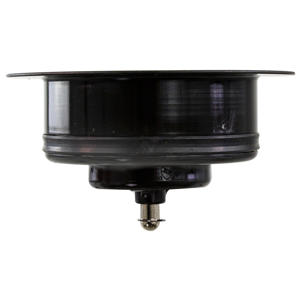 3.5-in Plastic Disposal Strainer in Anthracite