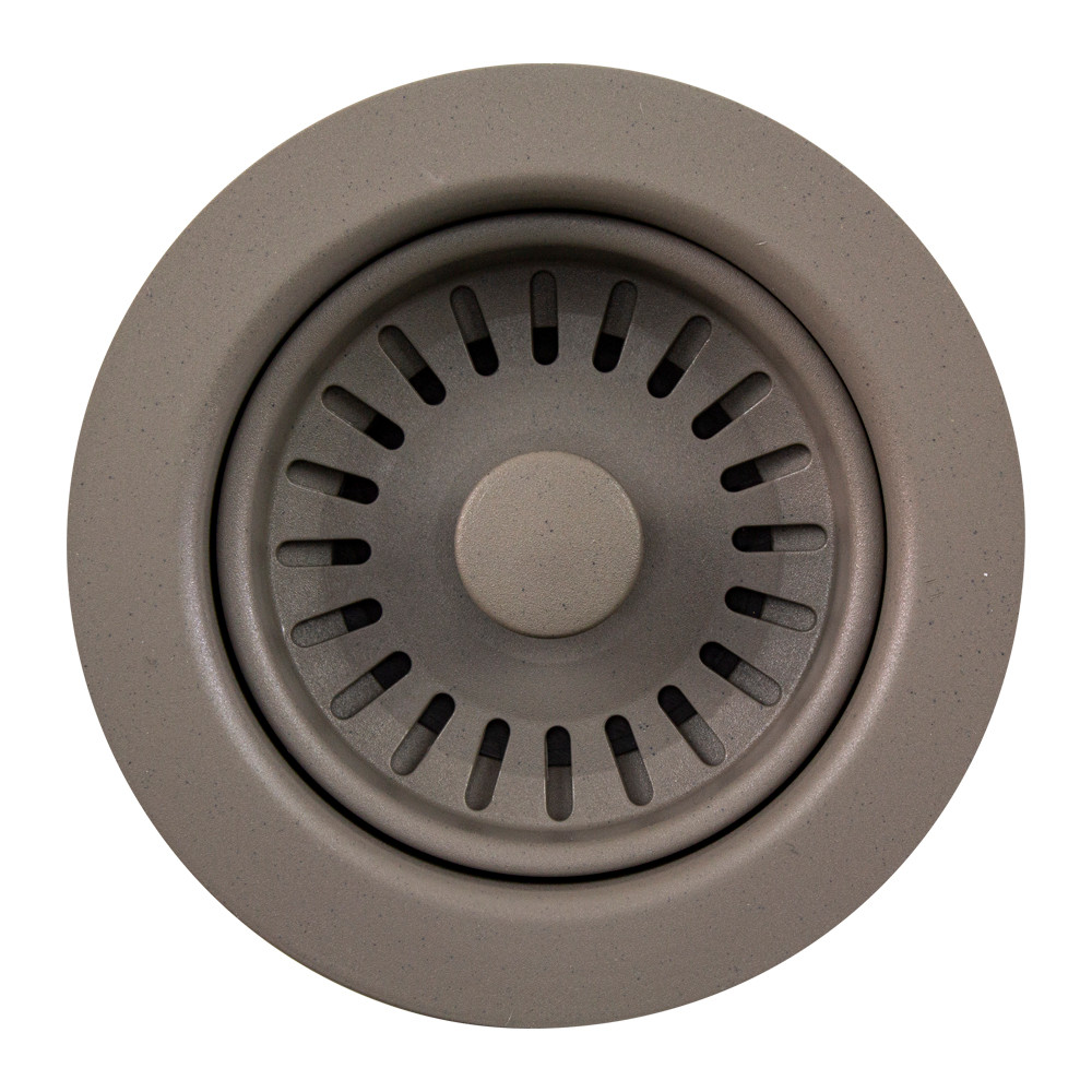 3.5-in Plastic Disposal Strainer in Truffle