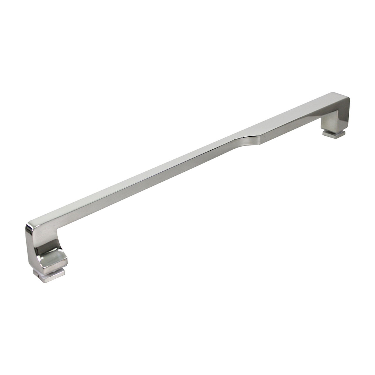 Transolid FBPT487008F-J-PC Frederick 45.75-47 in. W x 70 in. H Semi-Frameless Bypass Shower Door in Polished Chrome with Frosted Glass 