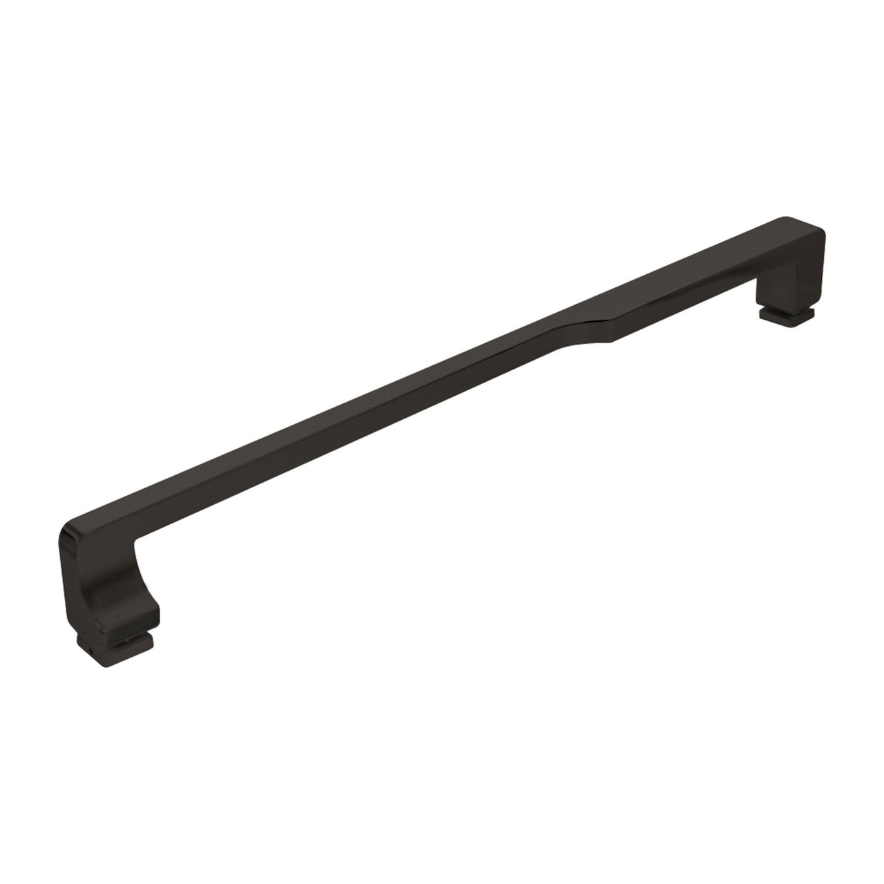 Transolid FBPT487608F-J-MB Frederick 45.75-47 in. W x 76 in. H Semi-Frameless Bypass Shower Door in Matte Black with Frosted Glass
