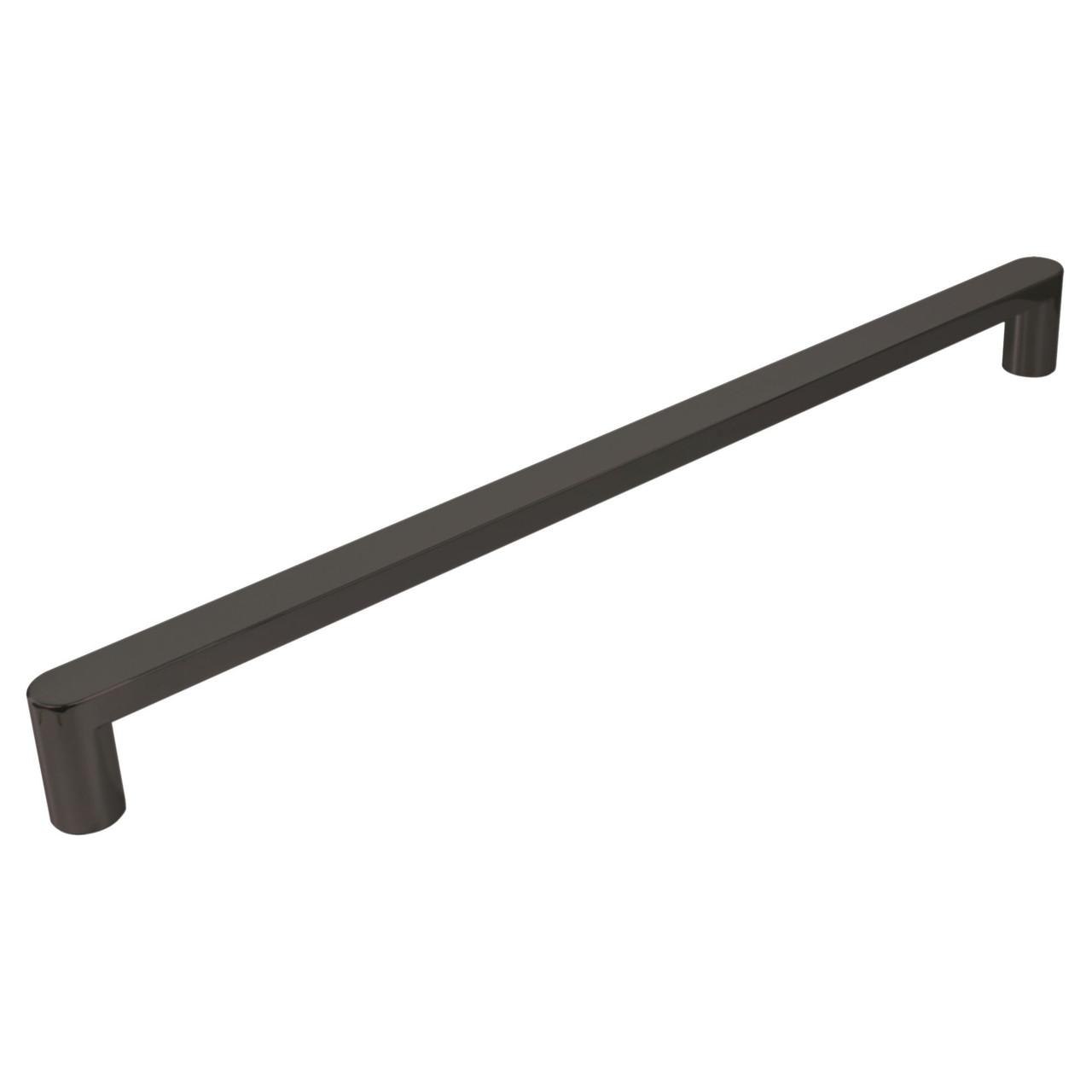 Transolid FBPT487608F-R-MB Frederick 45.75-47 in. W x 76 in. H Semi-Frameless Bypass Shower Door in Matte Black with Frosted Glass