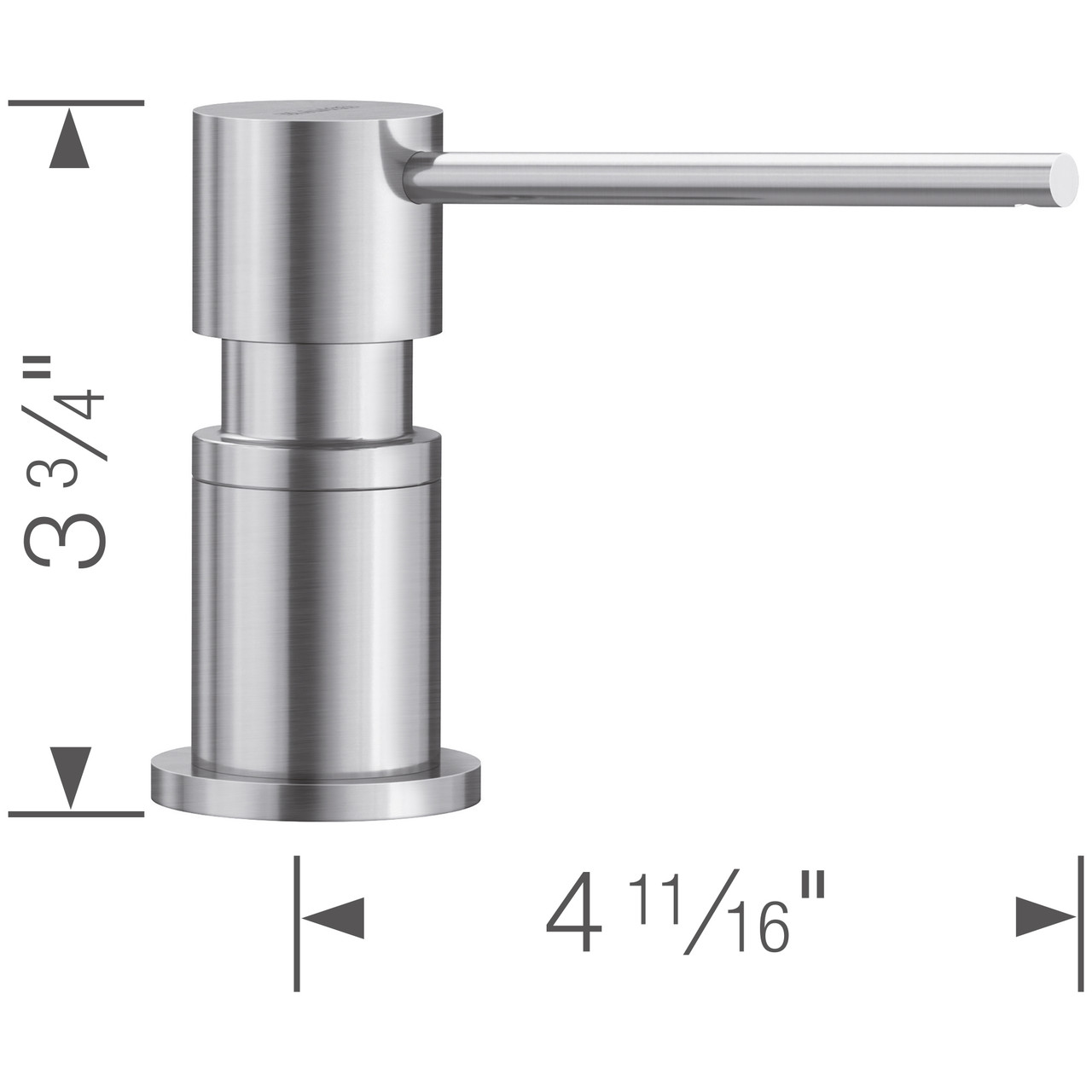 Blanco 402299 Lato Soap Dispenser in PVD Steel
