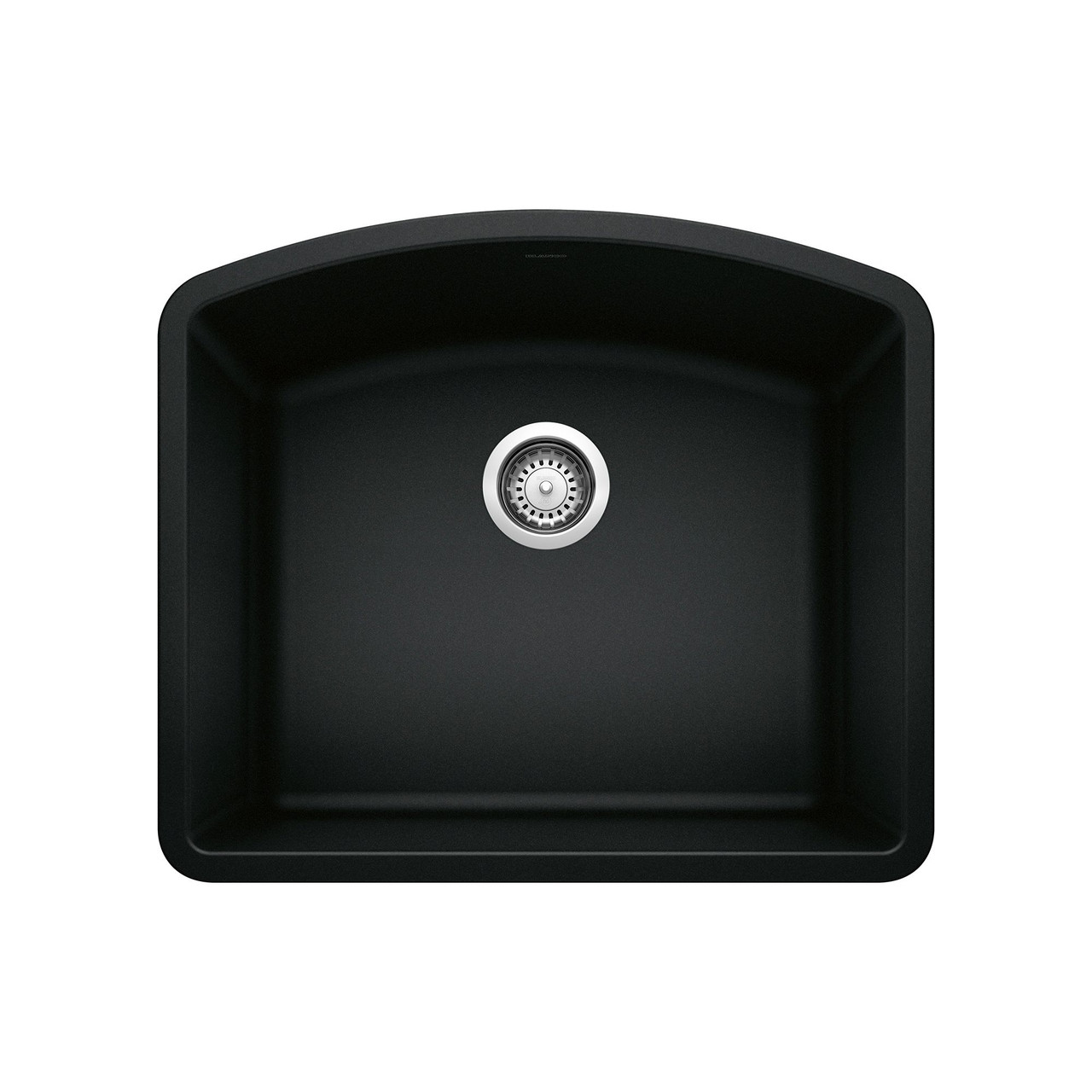 Blanco KA-442906 Diamond Single Bowl Sink Kit in Coal Black
