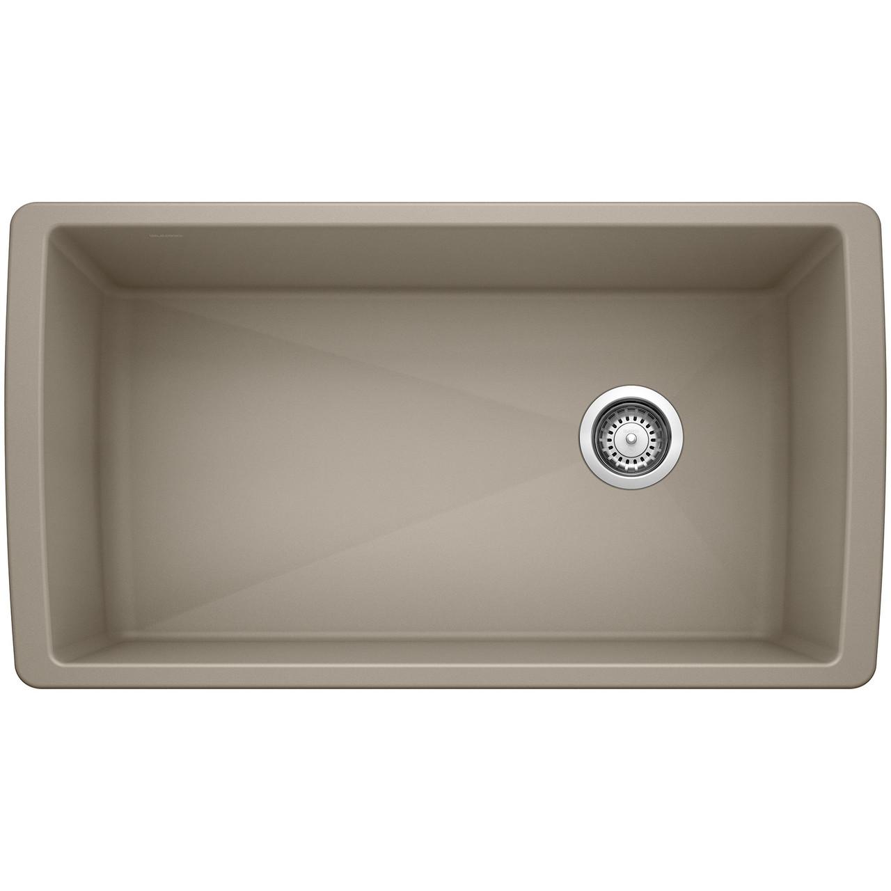 Blanco KA-441765 Diamond Super Single Bowl Sink Kit in Truffle