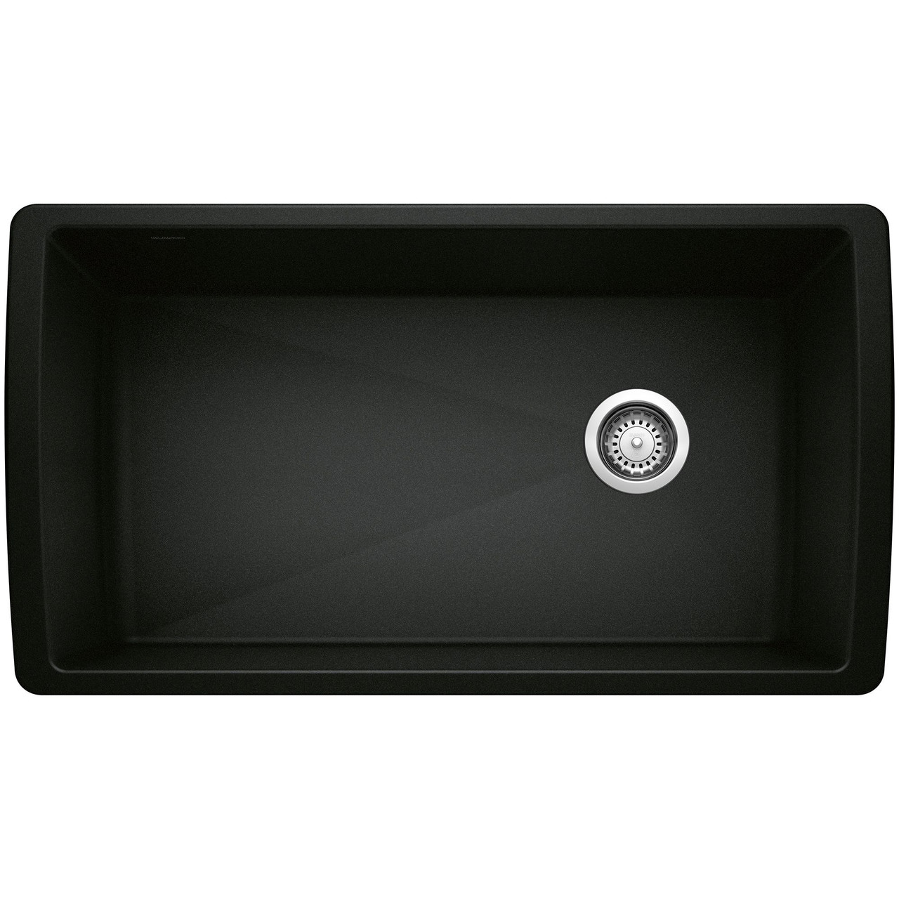 Blanco KA-442916 Diamond Super Single Bowl Sink Kit in Coal Black