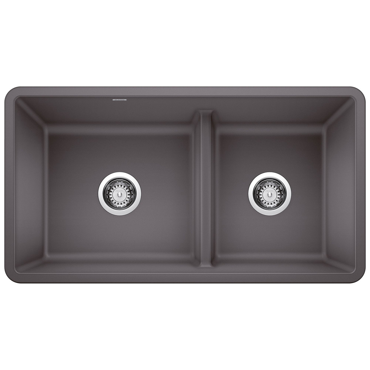Blanco KA-442521 Precis Reversible 1-3/4 Low Divide Sink Kit in Cinder
