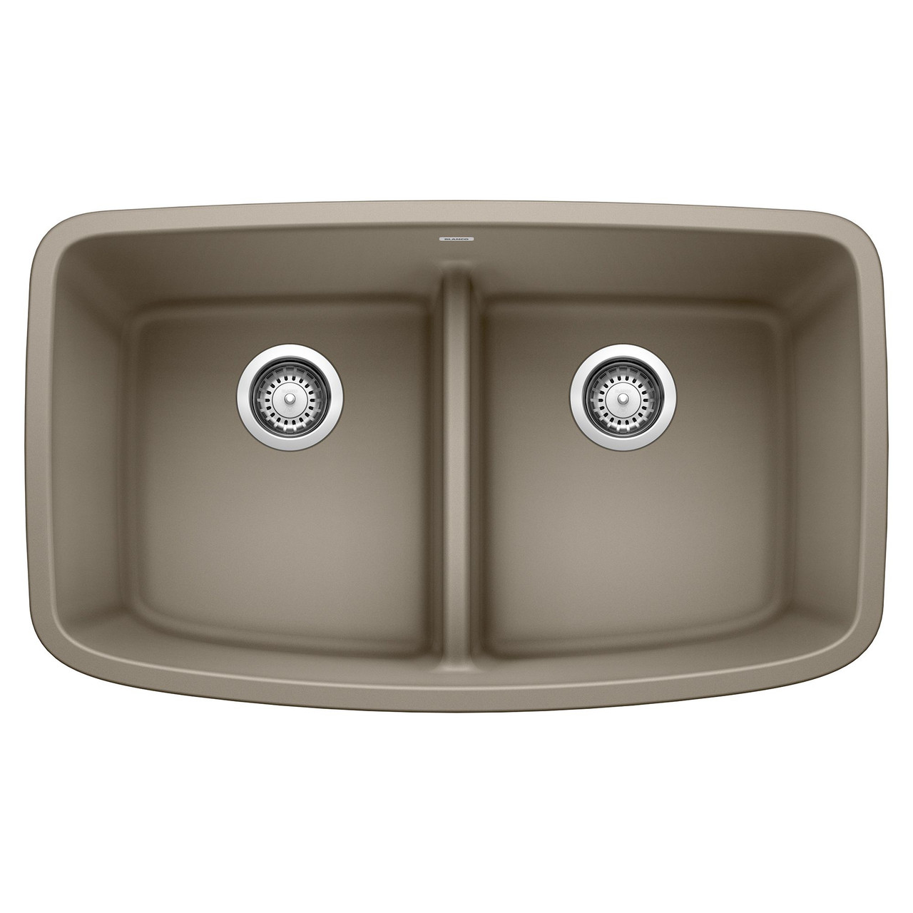 Blanco KA-442197 Valea Equal Double Low Divide Sink Kit in Truffle Blanco KA-442197 Valea Equal Double Low Divide Sink Kit in Truffle
