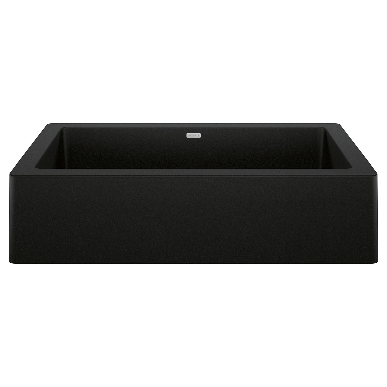 Blanco KA-526545 Vintera 30" Super Single Apron Sink Kit in Coal Black