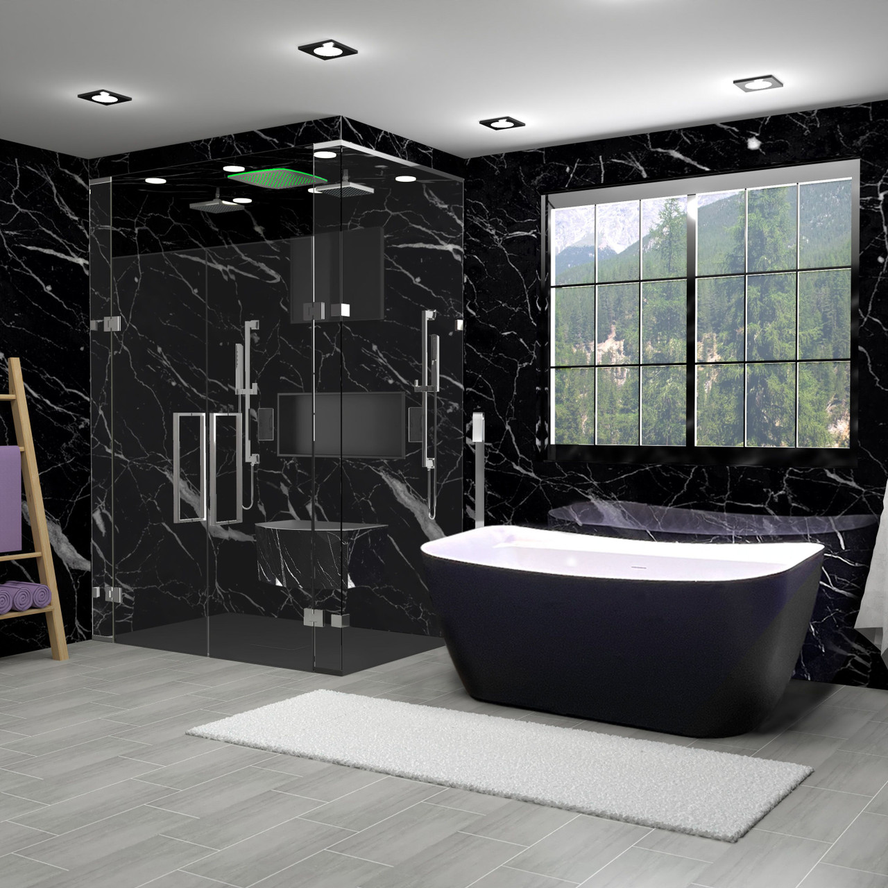 Transolid TWK603696-KI03H Titan Shower Wall Trimmable Kit