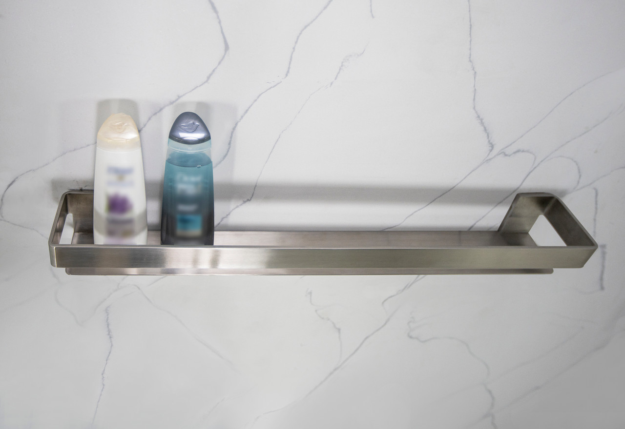 Transolid JGBS30-BS Transolid JGBS30-BS Jocelyn 30-in Grab Bar Shelf; Brushed Stainless