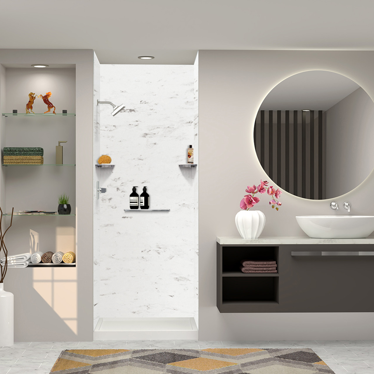 Transolid K-SS17-SSC Shower Shelf Kit