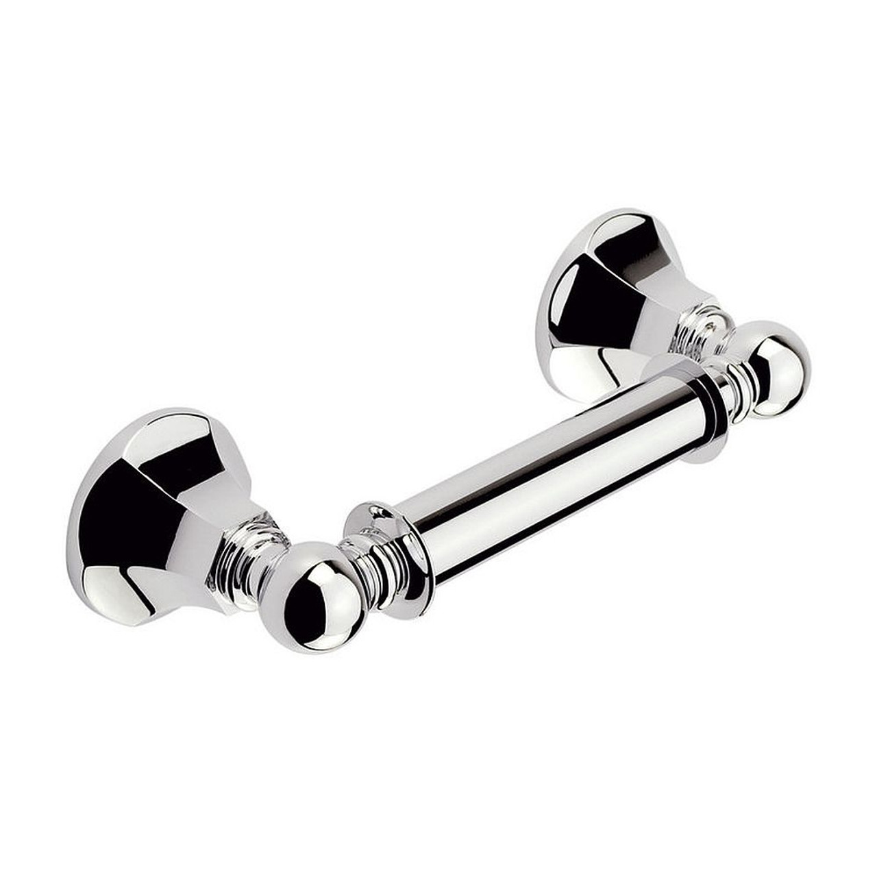 Ginger 608/PN Double Post Toilet Paper Holder in Polished Nickel Ginger 608/PN Double Post Toilet Paper Holder in Polished Nickel