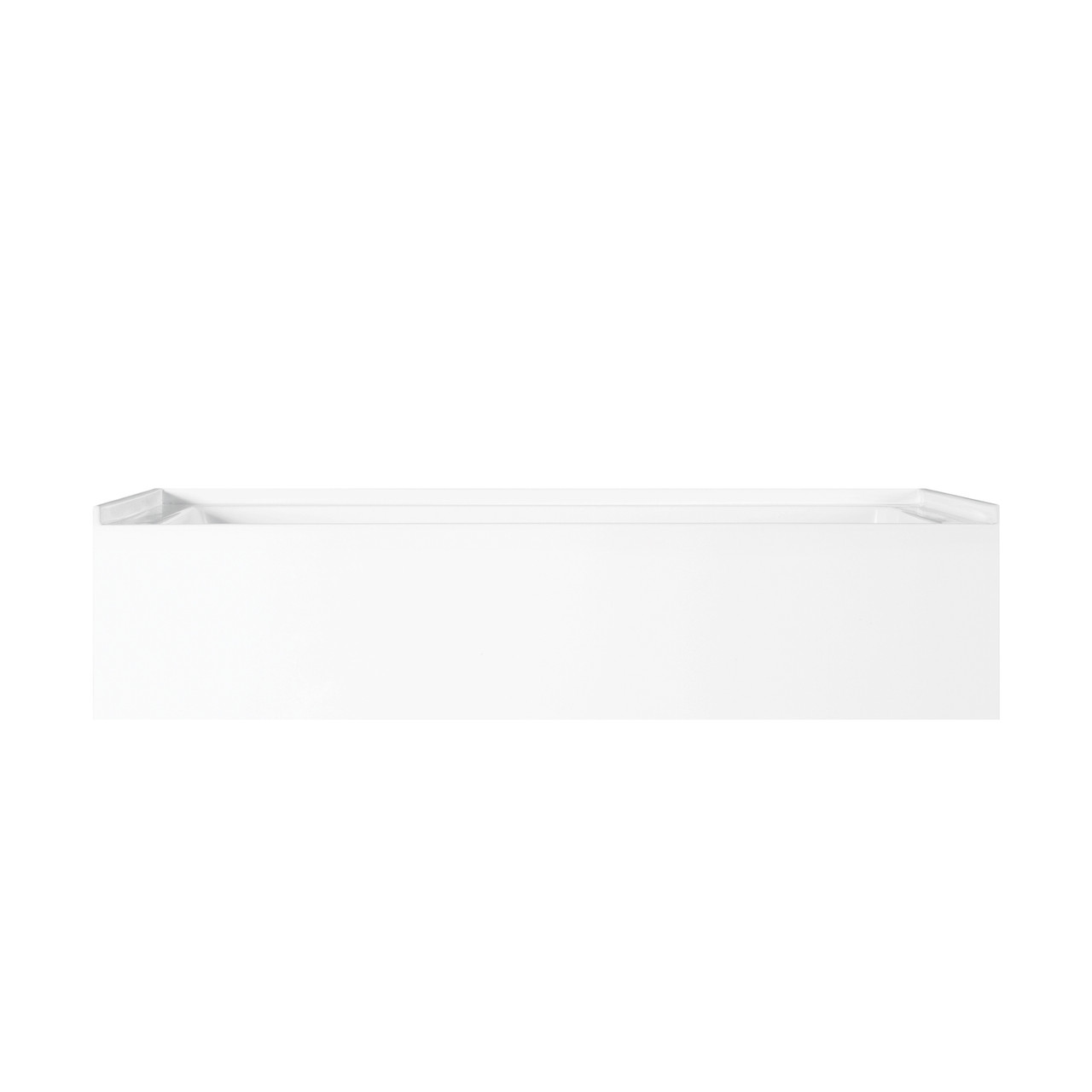 Transolid UATLN603217-R Unity AFR 60-in x 32-in x 17-in Alcove Acrylic Bathtub With Right Hand Drain, White (Glossy)