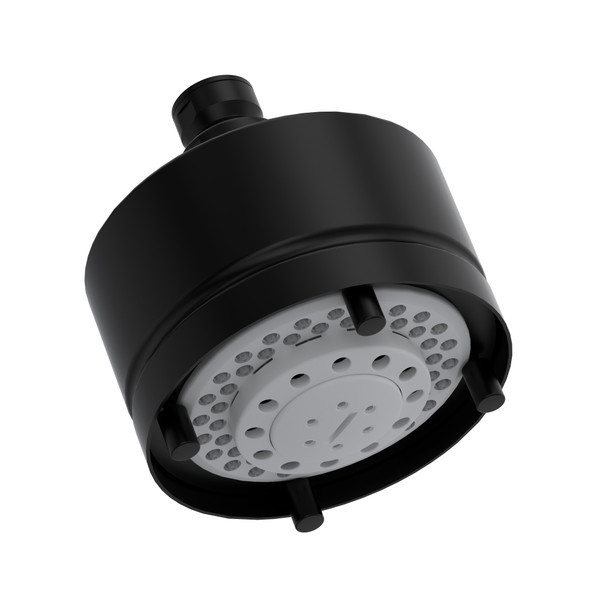 Rohl 1080/8MB 4-in 5-Function Showerhead, Matte Black