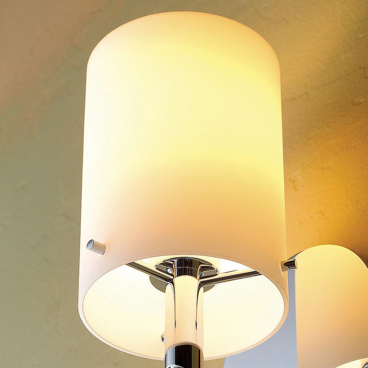 Cased Opal / Satin Etched Light Shade Cased Opal / Satin Etched Light Shade