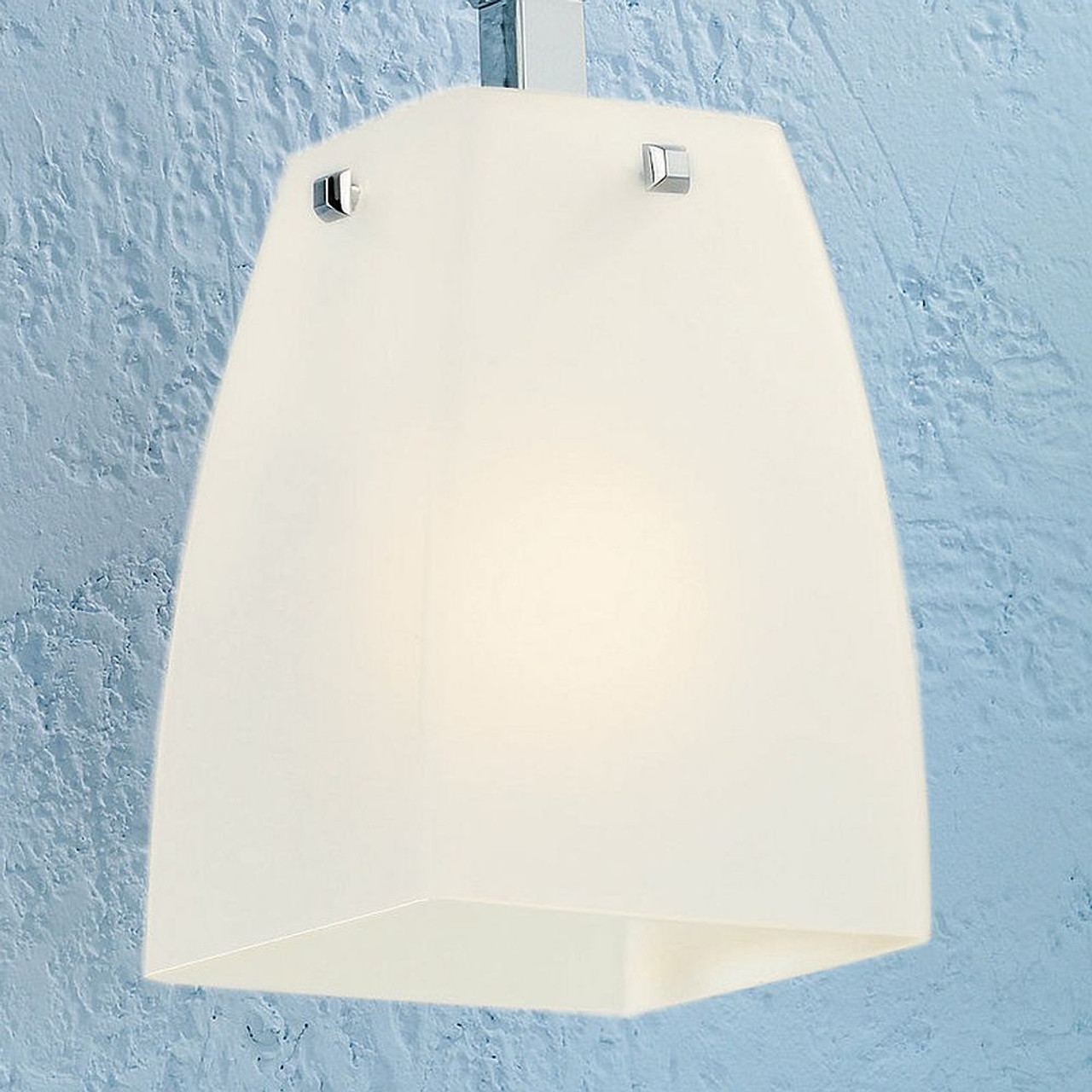 Down Light Replacement Glass Shade in Cased Opal / Satin Etched Down Light Replacement Glass Shade in Cased Opal / Satin Etched