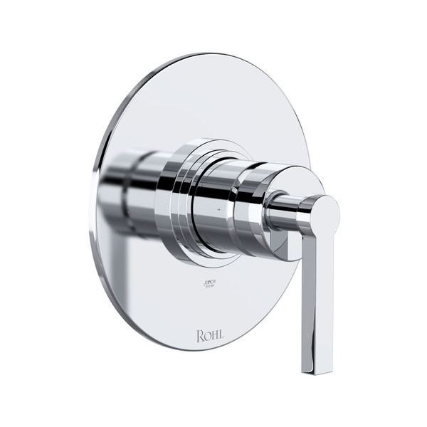 Rohl TLB51W1LMAPC Lombardia 1/2-in Pressure Balance Trim with Lever Handle, Polished Chrome