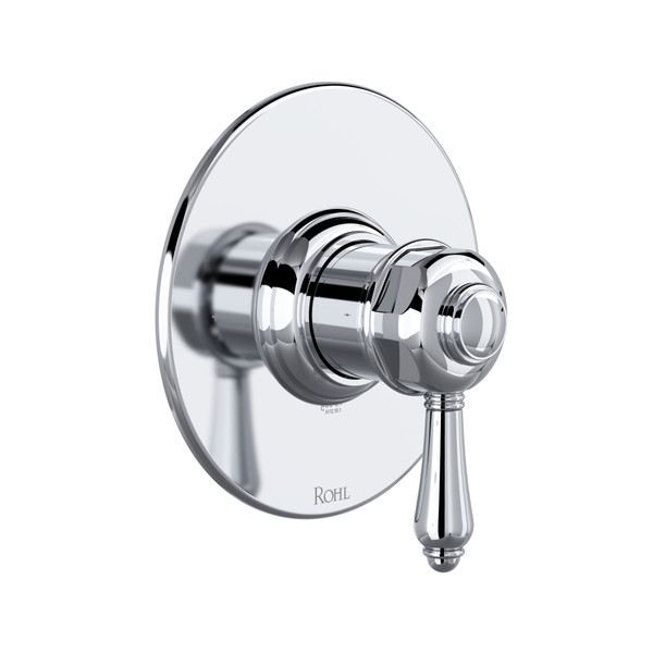 Rohl TTD51W1LMAPC 1/2-in Pressure Balance Trim with Lever Handle, Polished Chrome