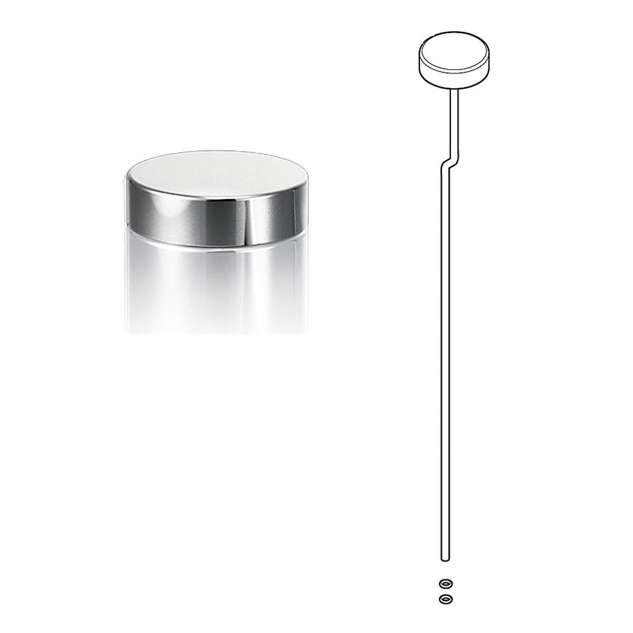 Moen 172661 Replacement Drain Lift Rod in Chrome