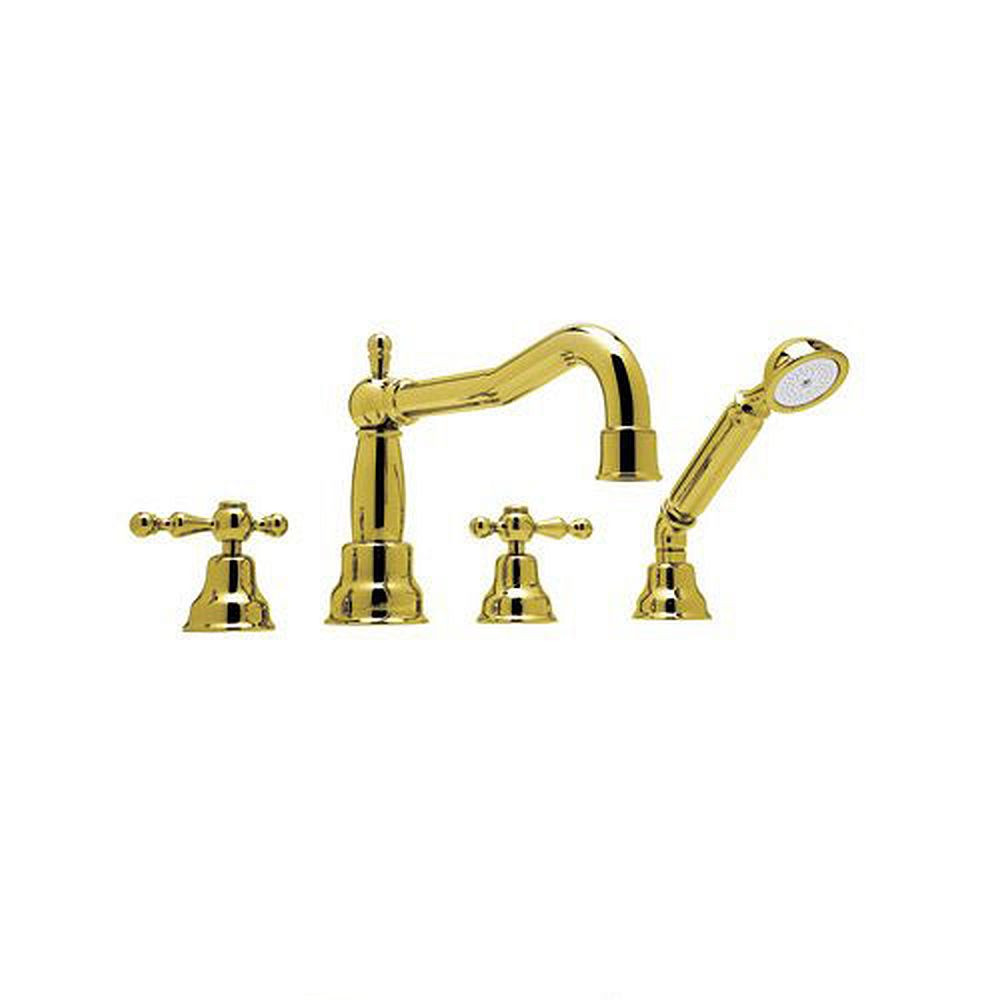 Rohl AC262L-IB Roman Tub Faucet in Inca Brass