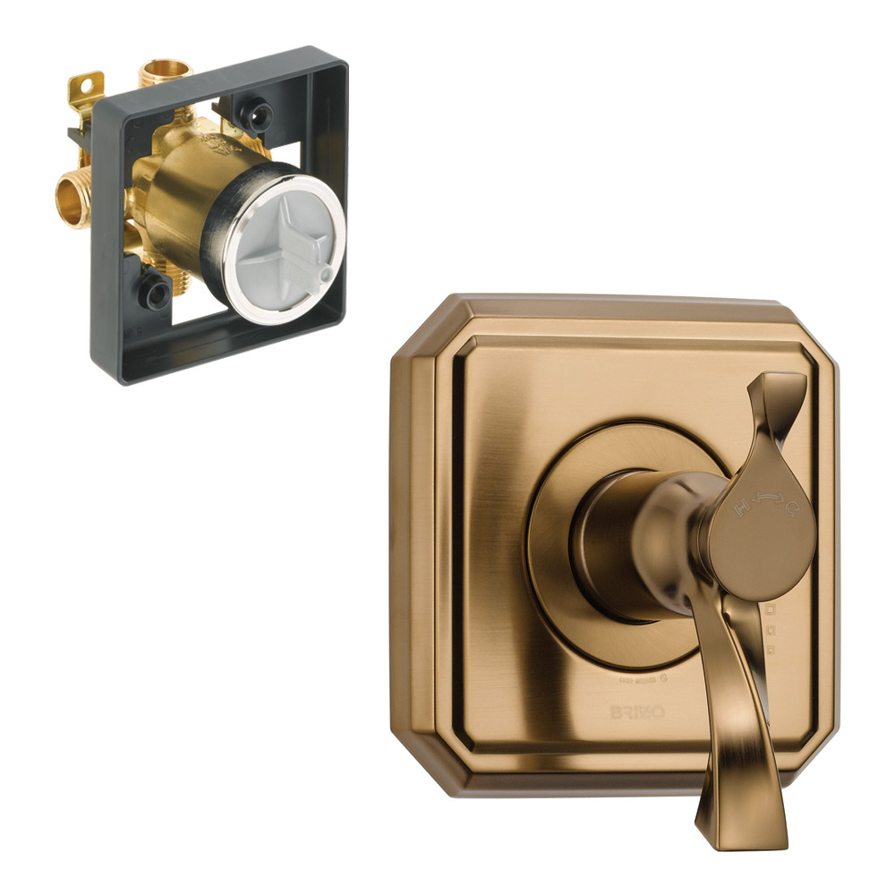 Brizo KS60030-R-BZ Shower Trim Kit in Brushed Bronze