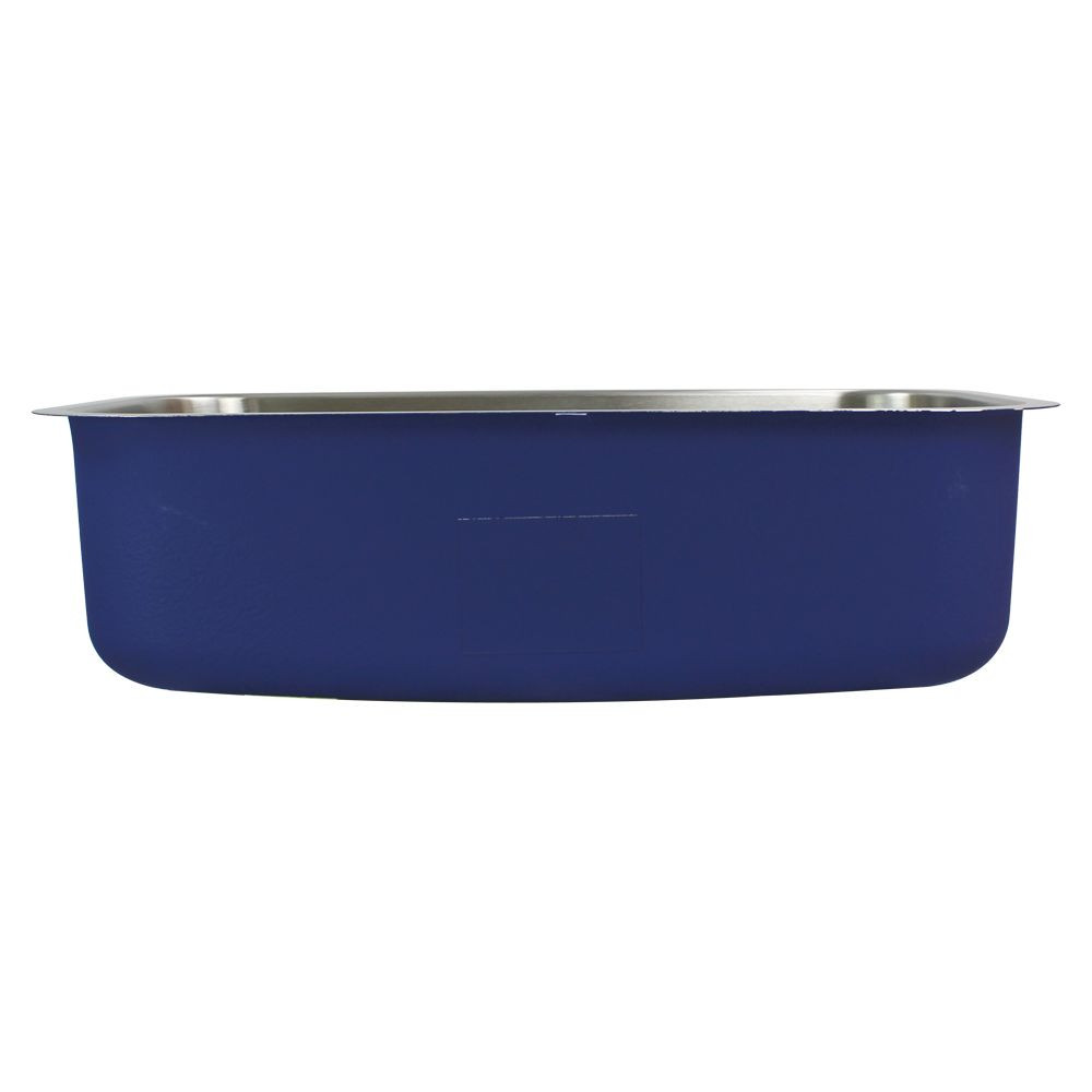 31.5-in x 18.31-in x 9-in 16 Gauge Super Single Bowl, Undermount Stainless Steel Kitchen Sink