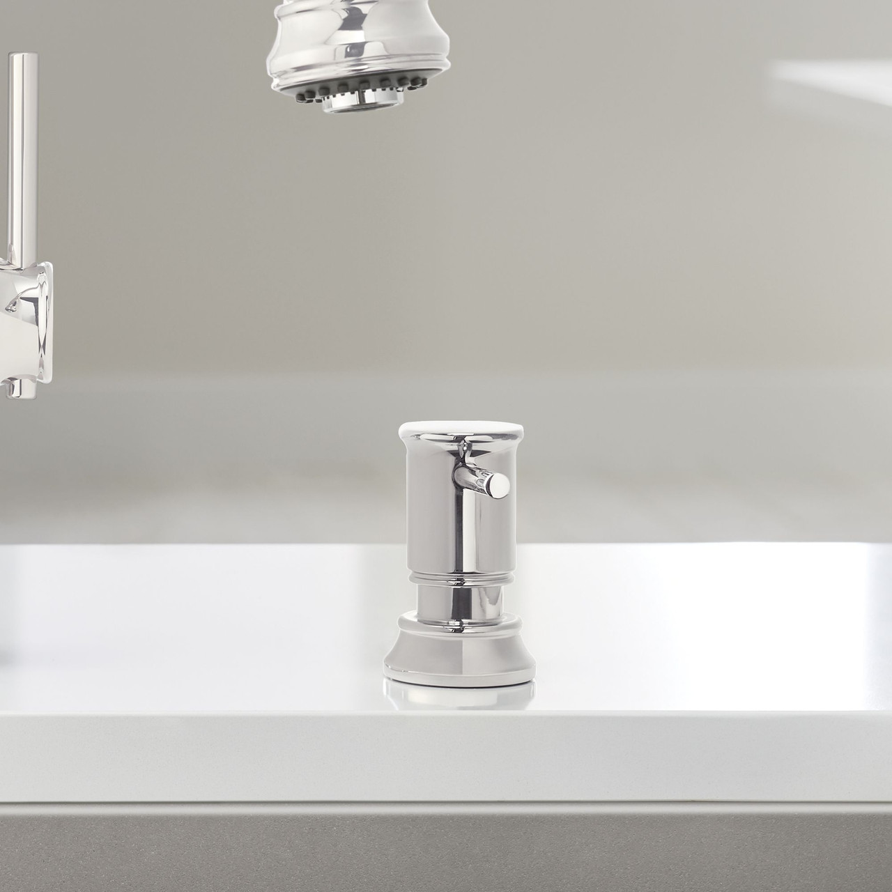 Soap Dispenser, in Chrome