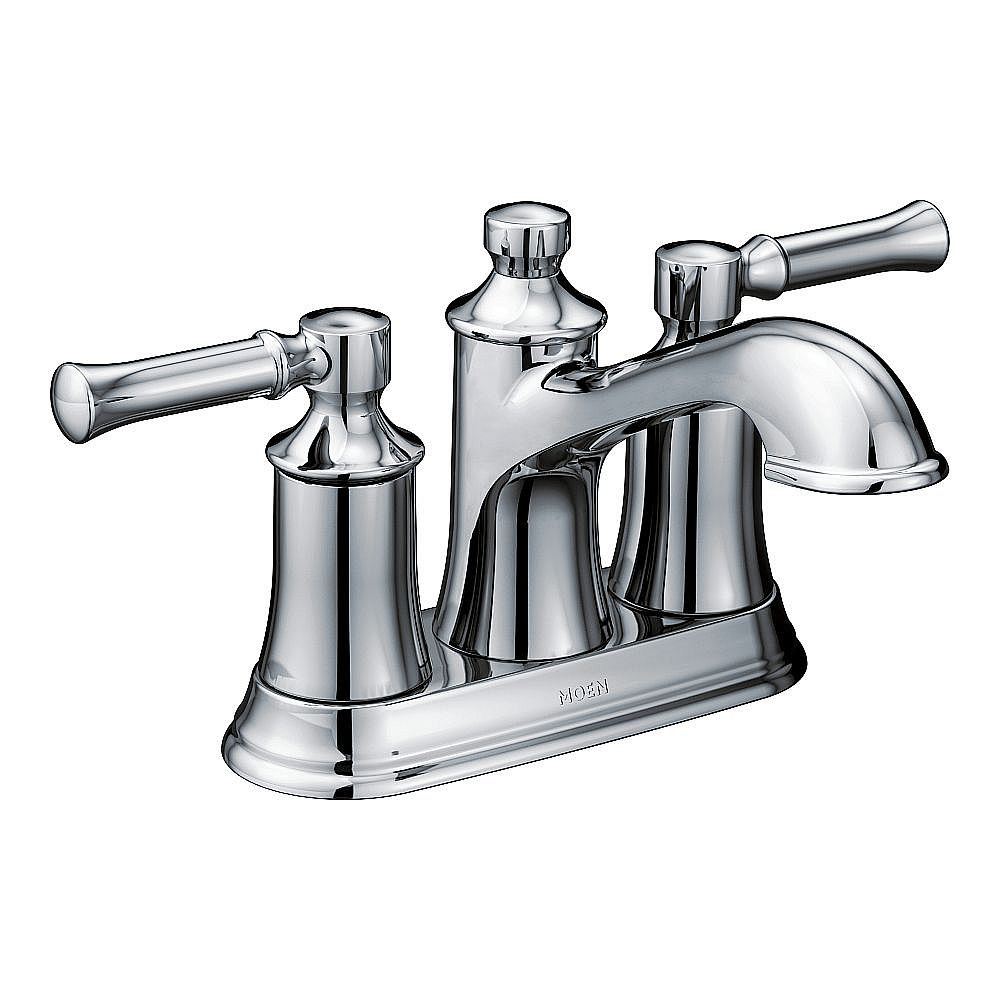 Moen 6802 Chrome Two-Handle Bathroom Faucet